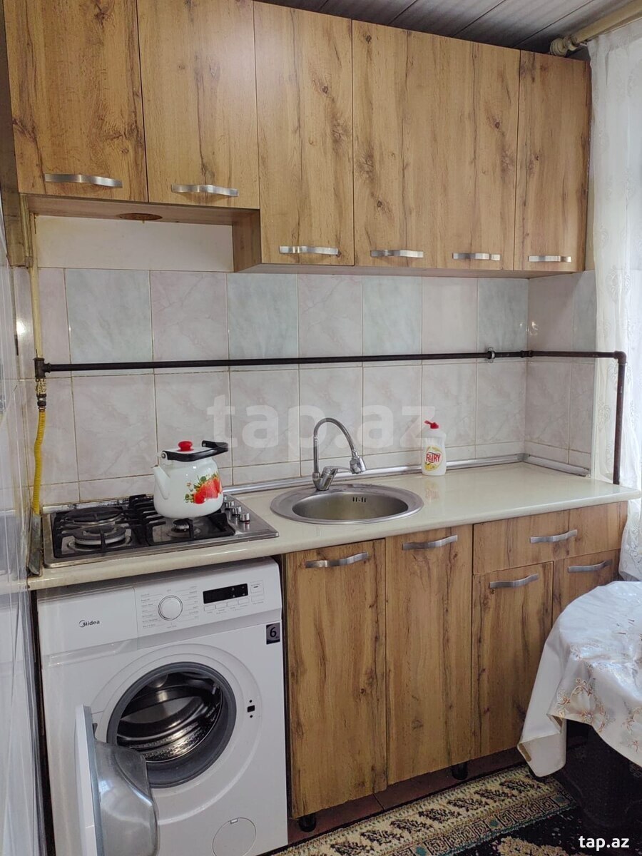 2-otaqlı mənzil kirayə verilir, Nərimanov r., 60 m² (3)