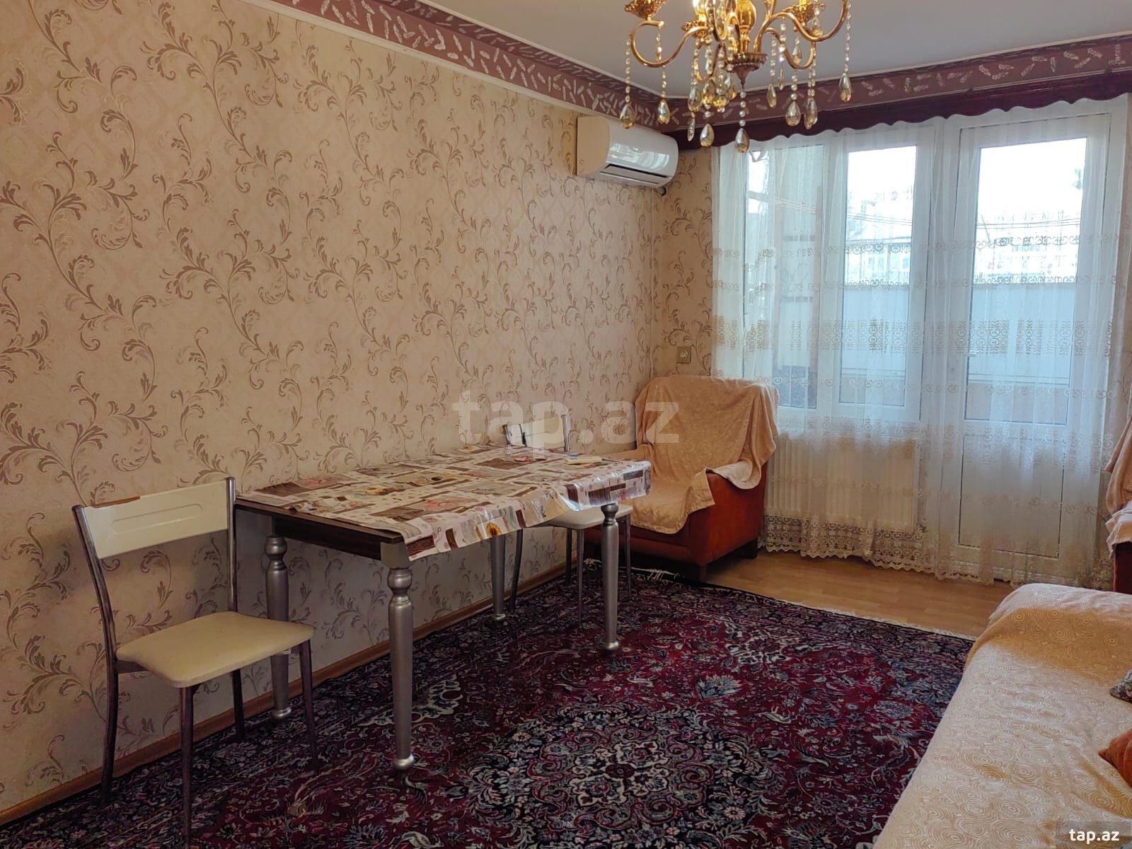 2-otaqlı mənzil kirayə verilir, Nərimanov r., 60 m² (8)