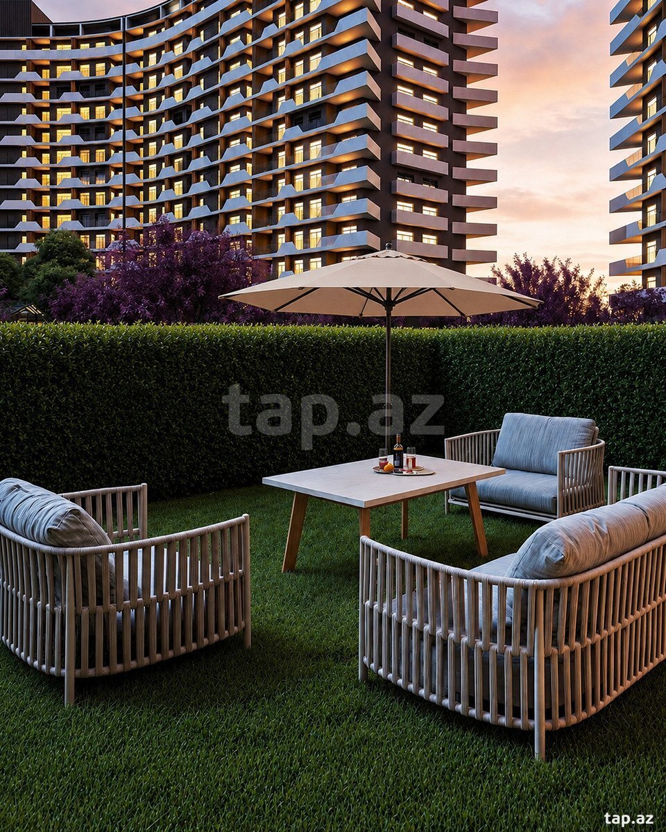 2-otaqlı yeni tikili, Biləcəri qəs., Greenville Residence YK., 79.38 m² (2)
