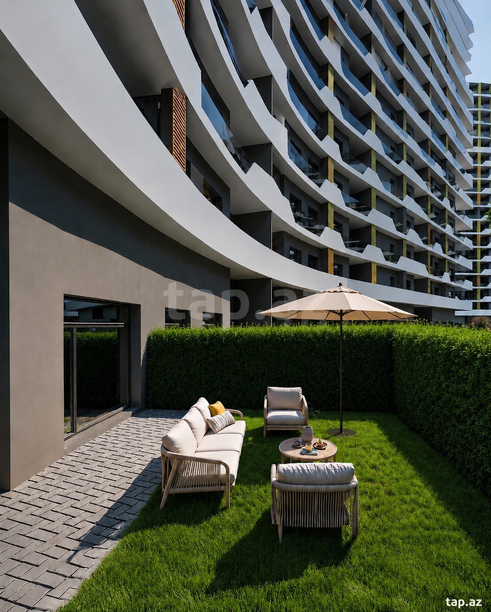 2-otaqlı yeni tikili, Biləcəri qəs., Greenville Residence YK., 79.38 m²