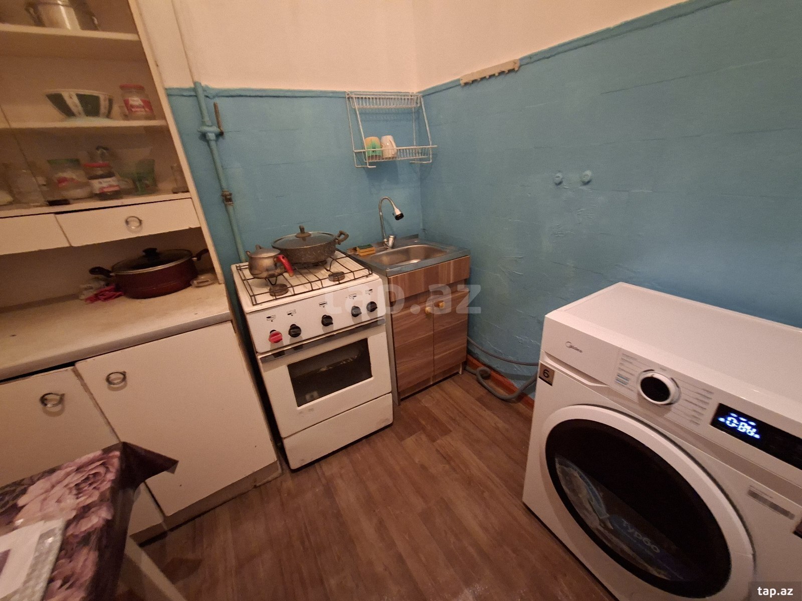 1-otaqlı mənzil kirayə verilir, Nərimanov küç., 36 m² (5)
