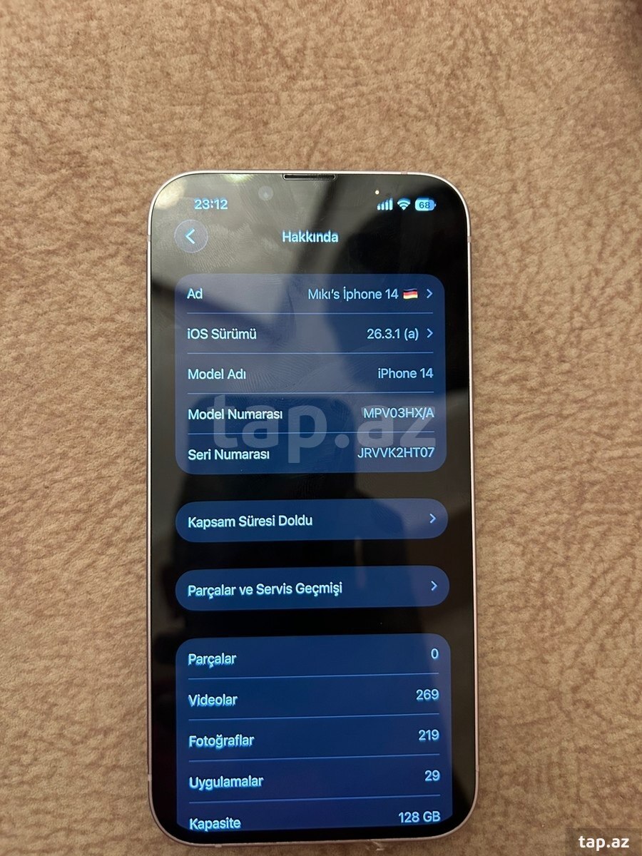 Apple iPhone 14 Purple 128GB/6GB (9)