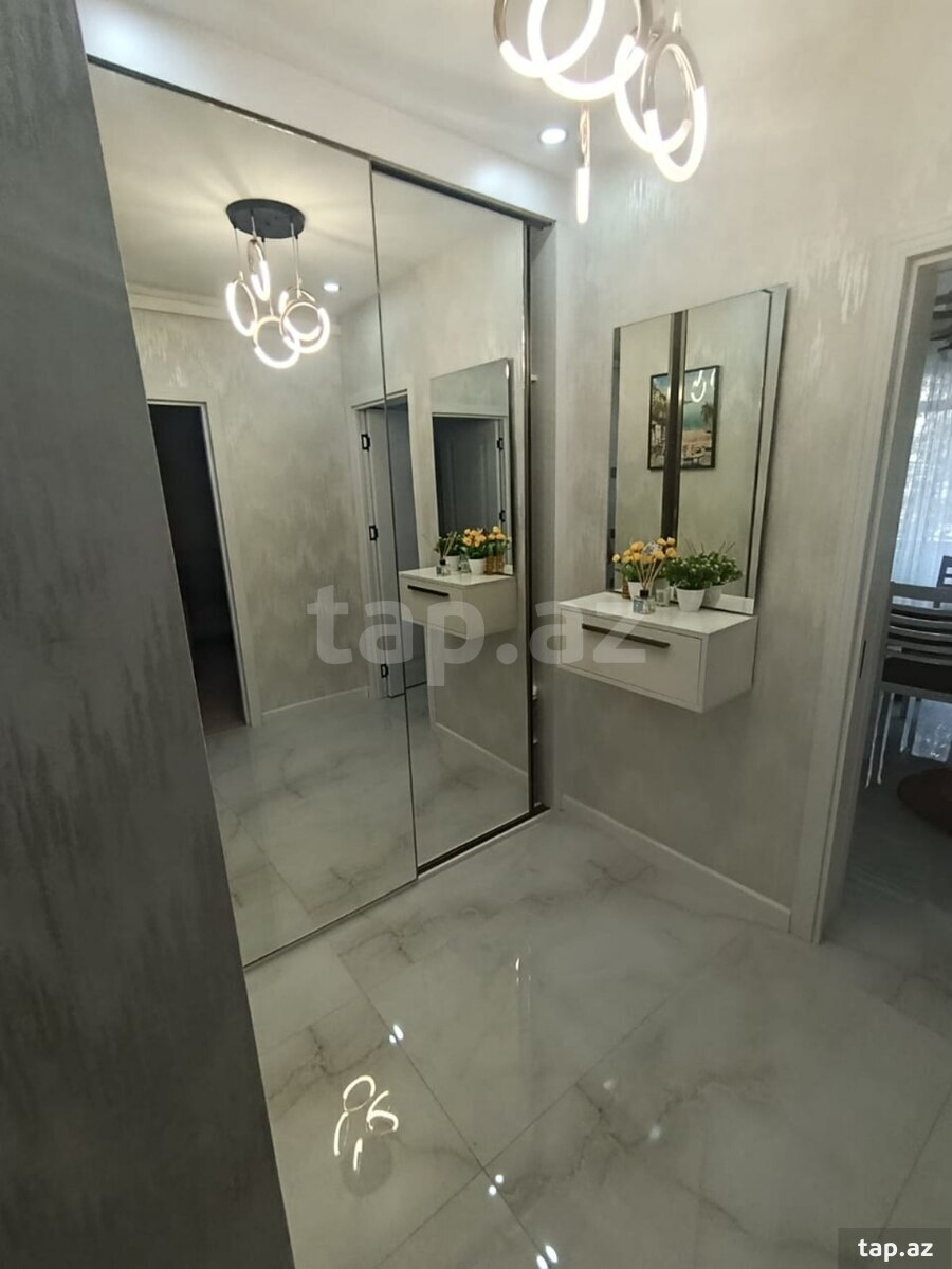 2-otaqlı yeni tikili, Gəncə pr., 50 m² (3)
