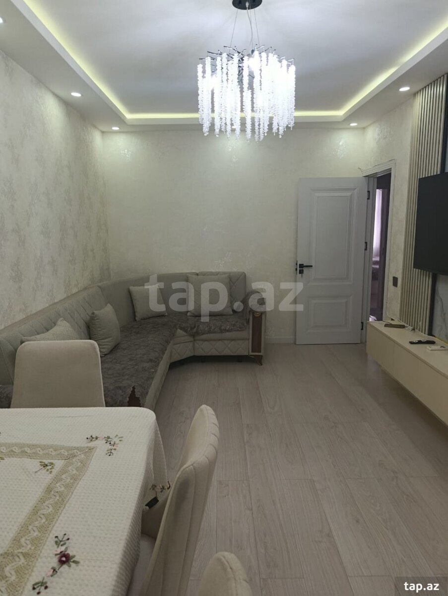 2-otaqlı yeni tikili, Gəncə pr., 50 m²