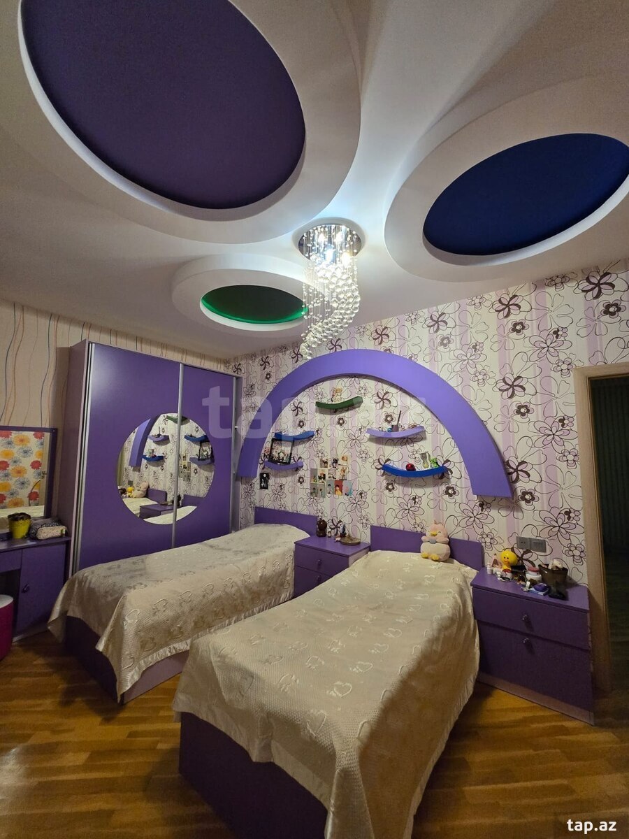 4-otaqlı yeni tikili, Cəfər Xəndan küç., 145 m² (6)