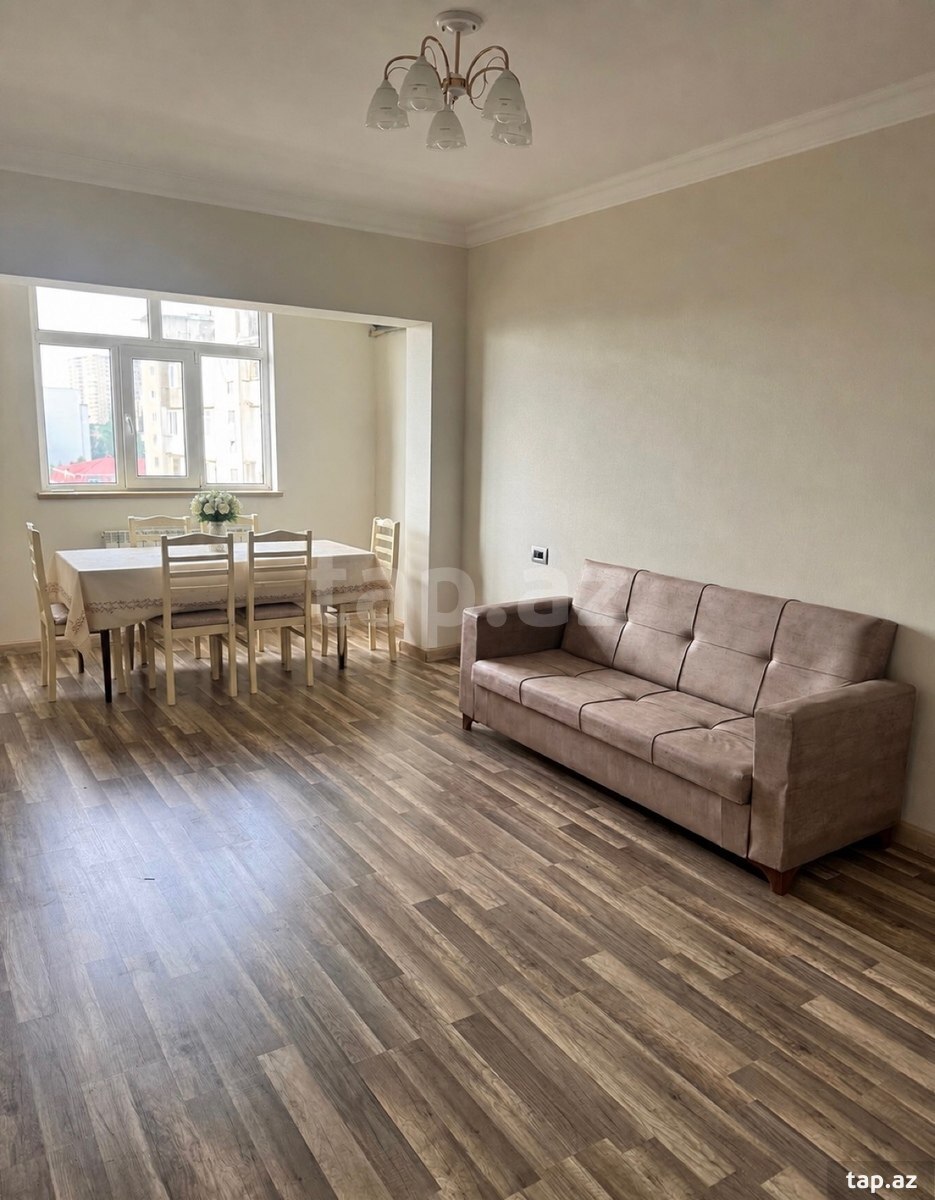 3-otaqlı mənzil kirayə verilir, Həzi Aslanov m., 80 m² (2)