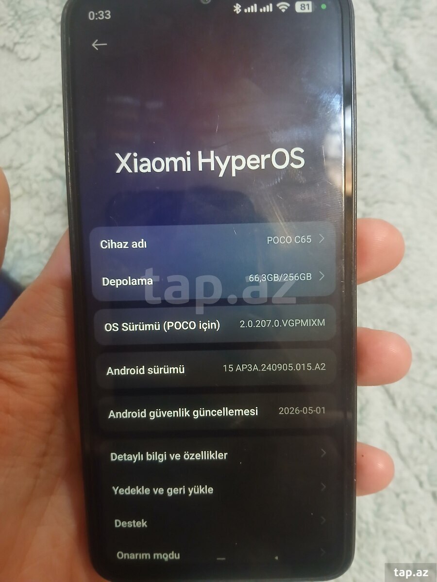 Xiaomi Poco C65 Black 256GB/8GB (3)