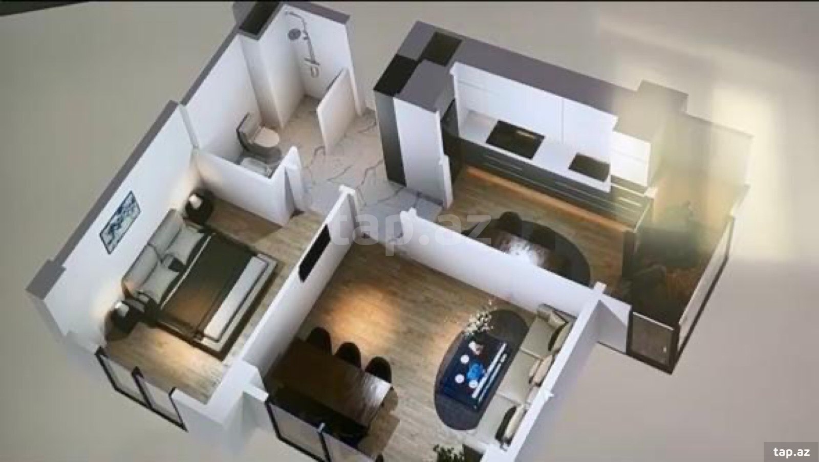 2-otaqlı yeni tikili, Yasamal r., 65 m² (17)
