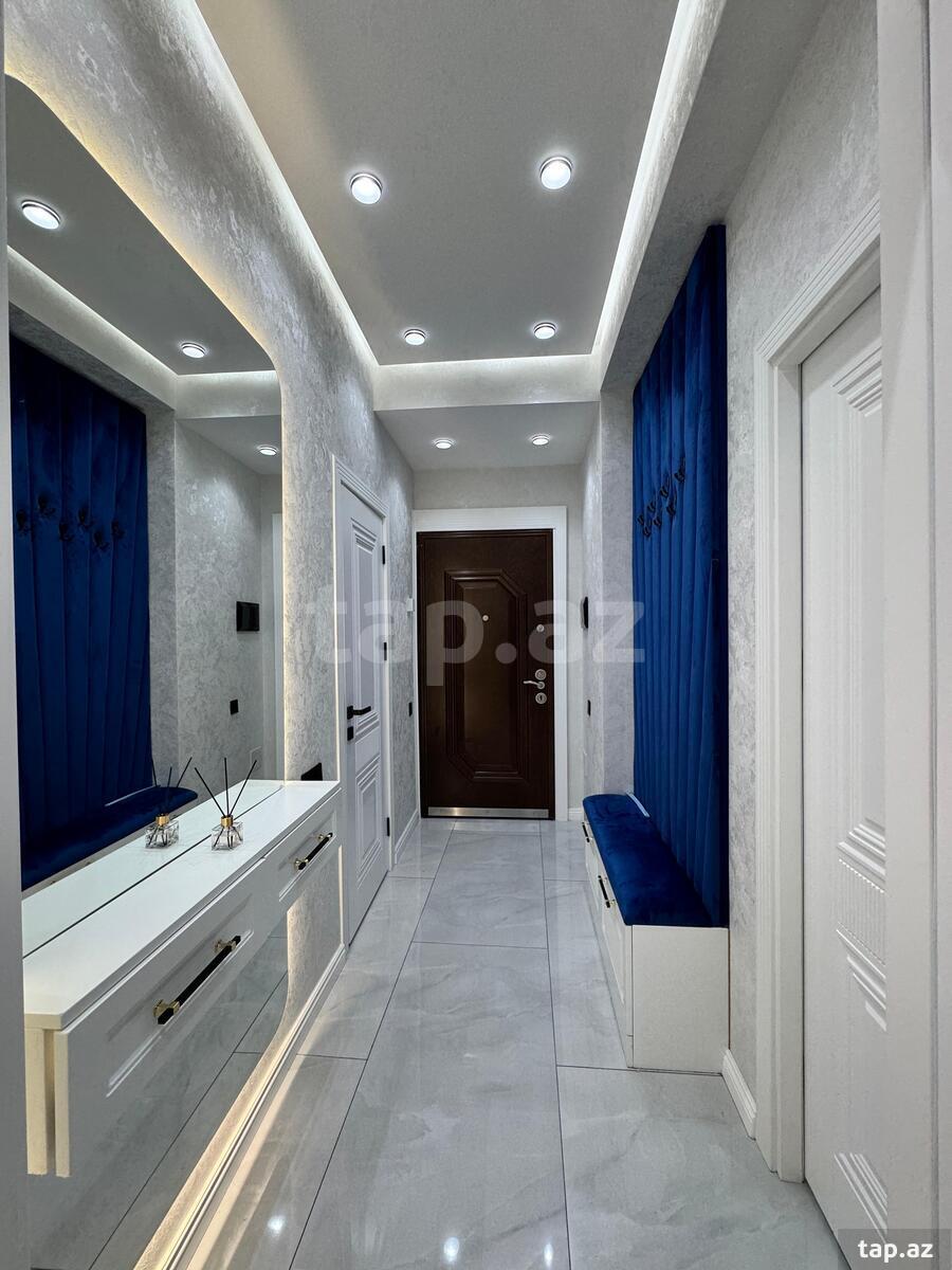 2-otaqlı yeni tikili, Həzi Aslanov m., 55 m² (2)