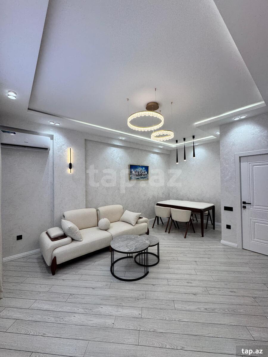 2-otaqlı yeni tikili, Həzi Aslanov m., 55 m² (6)