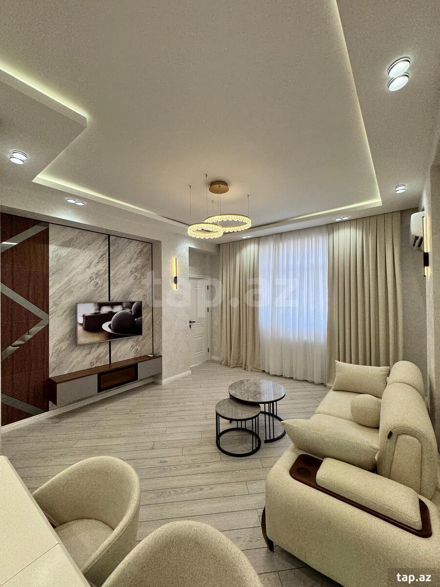 2-otaqlı yeni tikili, Həzi Aslanov m., 55 m²