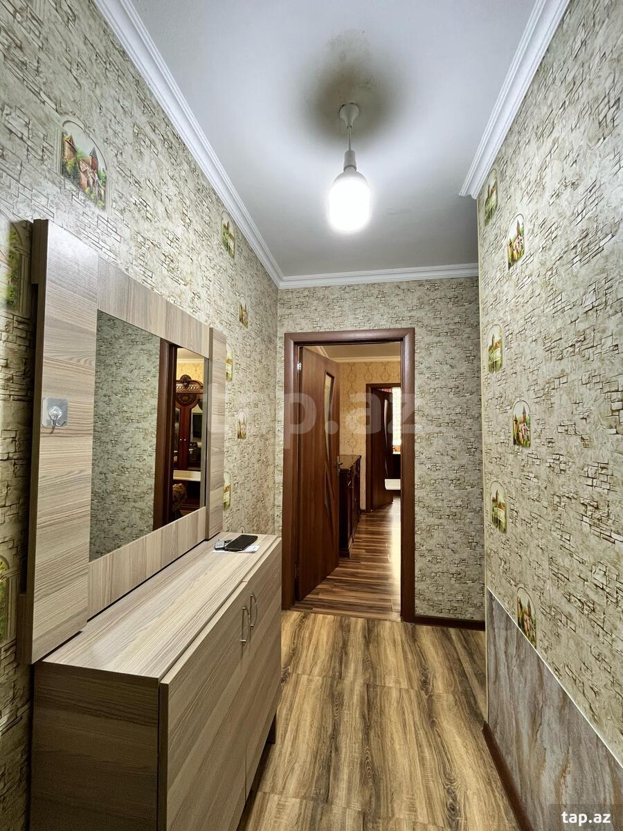 3-otaqlı mənzil kirayə verilir, E.Akademiyası m., 70 m² (4)