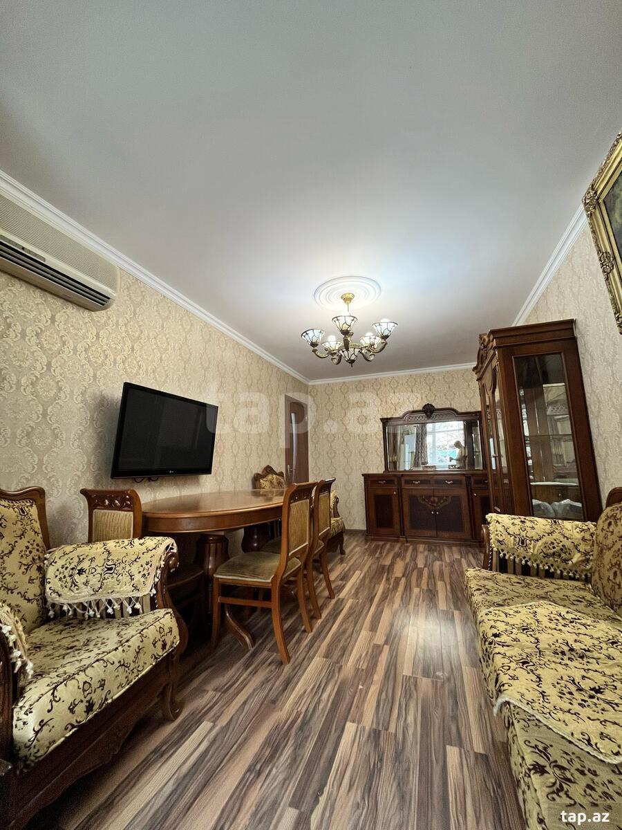 3-otaqlı mənzil kirayə verilir, E.Akademiyası m., 70 m² (2)