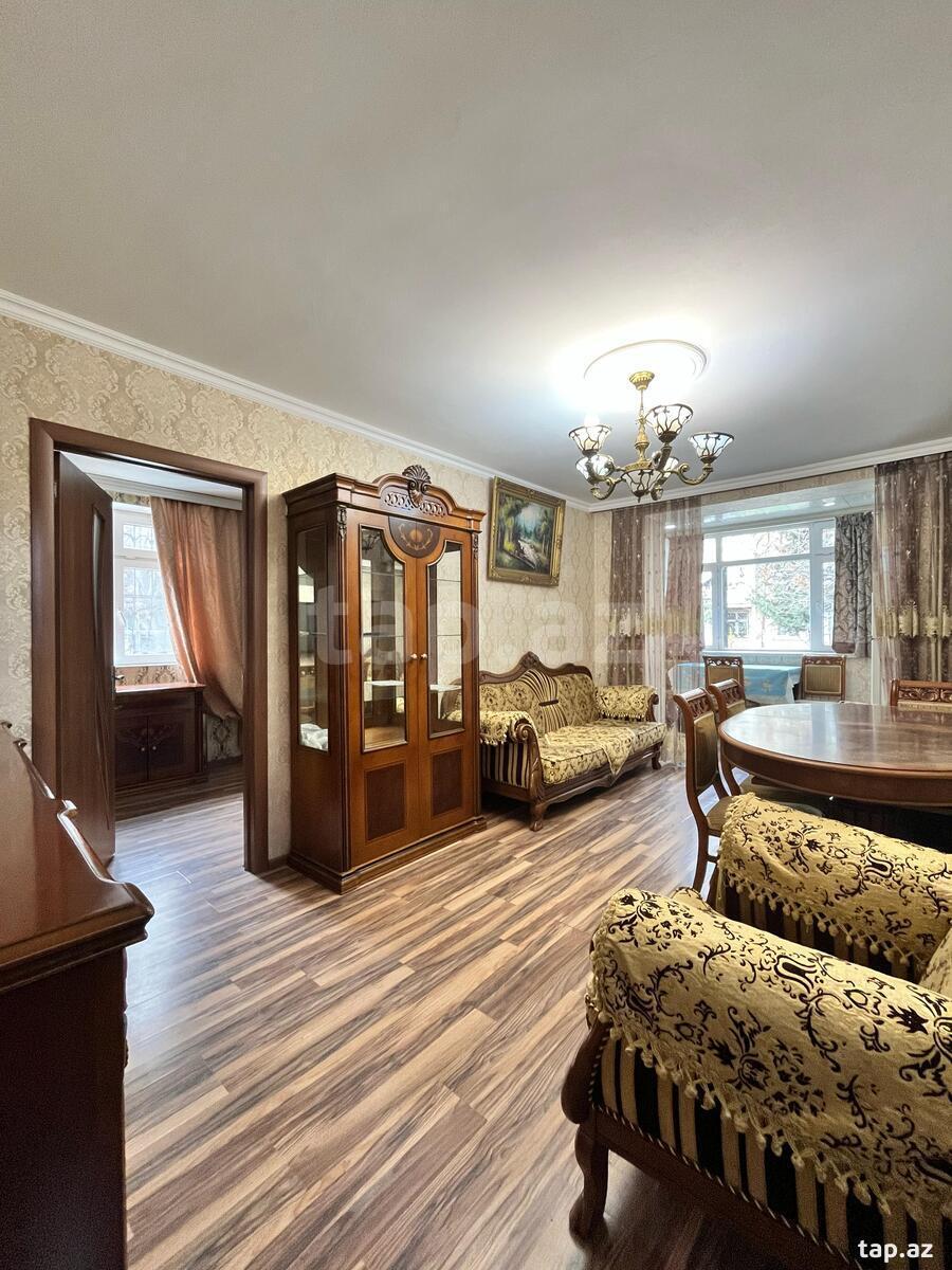 3-otaqlı mənzil kirayə verilir, E.Akademiyası m., 70 m² (14)