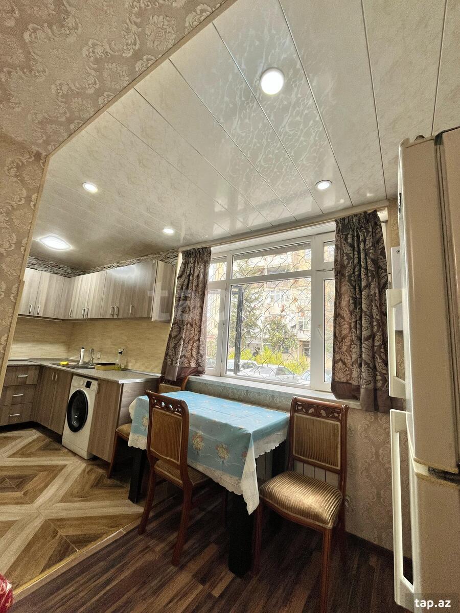 3-otaqlı mənzil kirayə verilir, E.Akademiyası m., 70 m² (10)