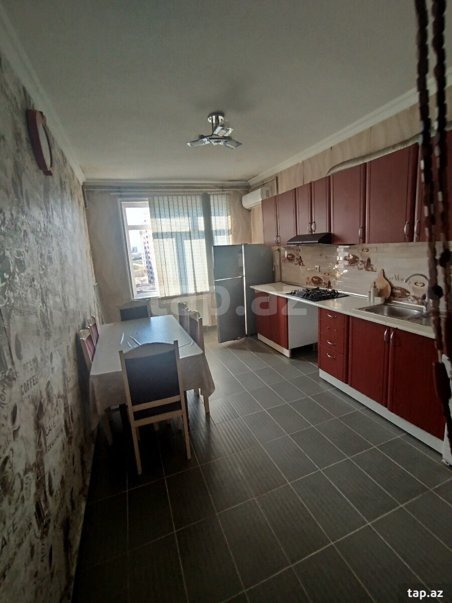 2-otaqlı yeni tikili kirayə verilir, Abşeron Gənclər ş., 70 m² (9)