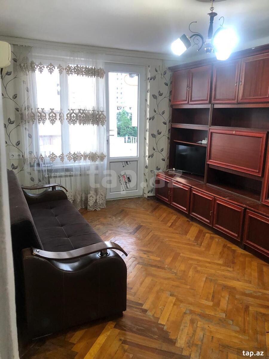 2-otaqlı mənzil kirayə verilir, Elmlər m., 55 m²
