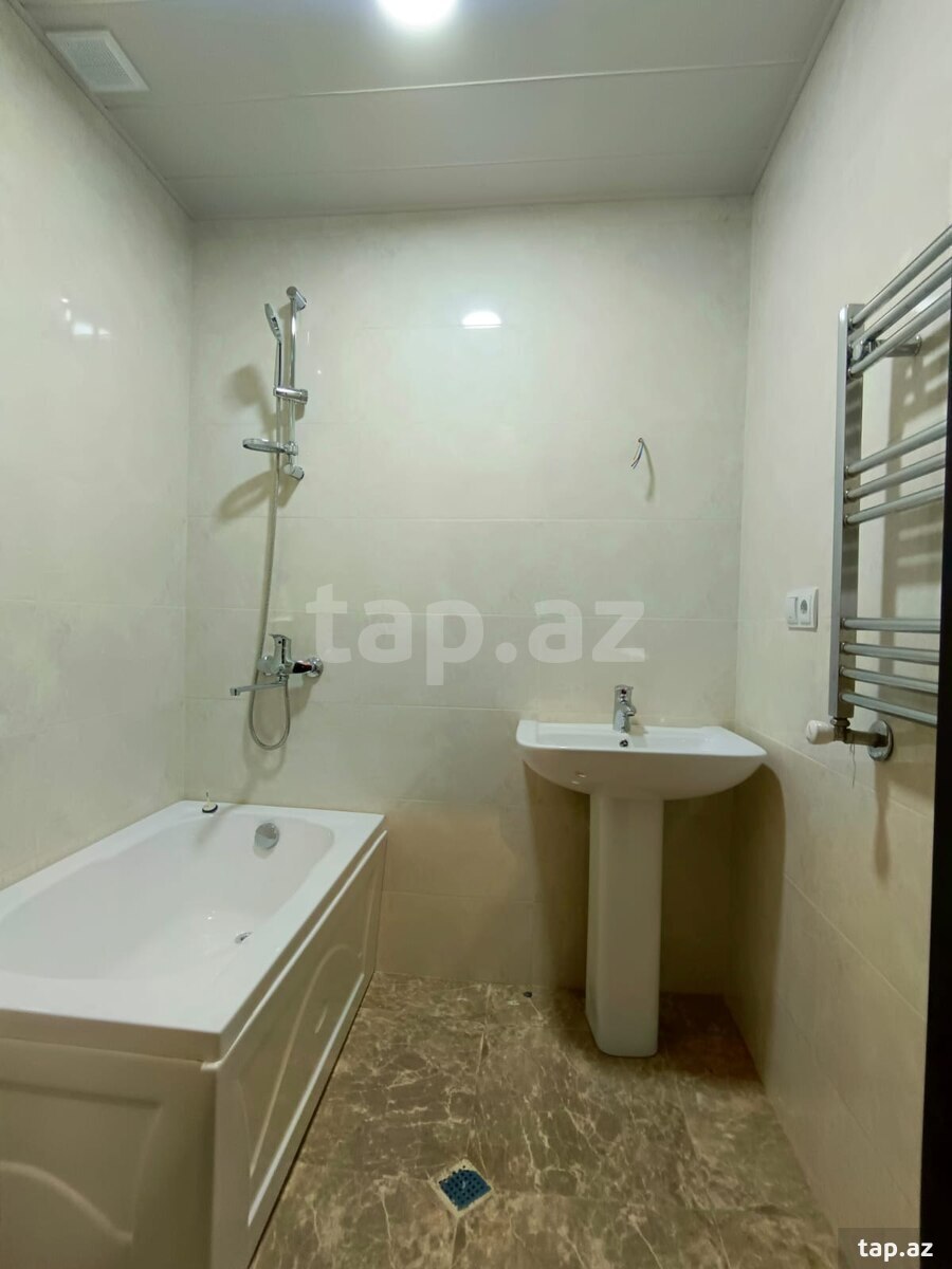 3-otaqlı yeni tikili kirayə verilir, Hövsan qəs., 76 m² (10)