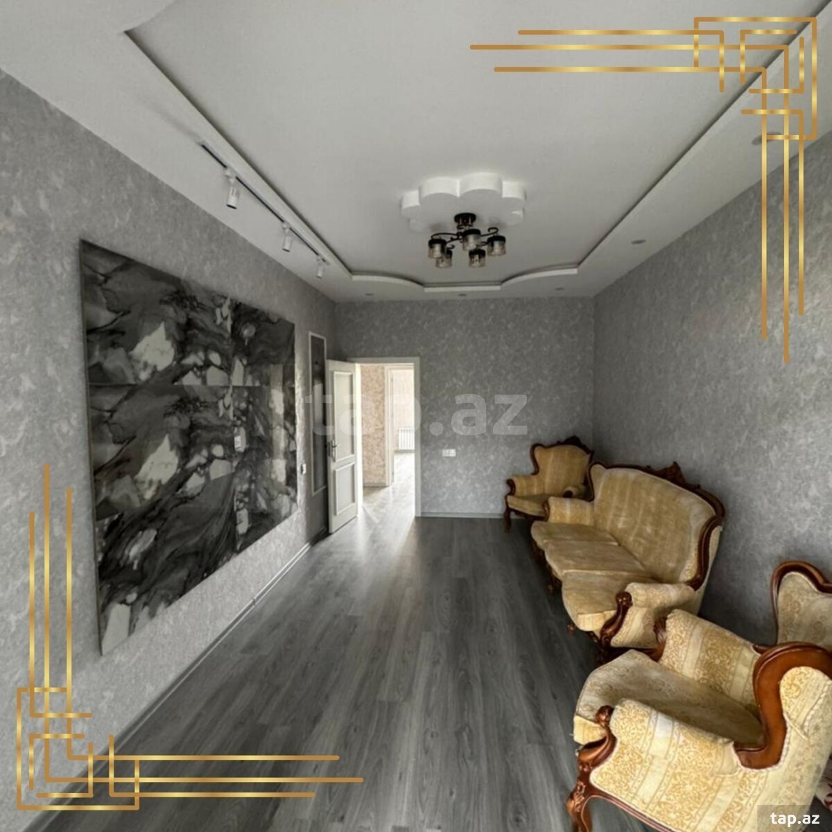 3-otaqlı mənzil, Gənclik m., 80 m² (2)