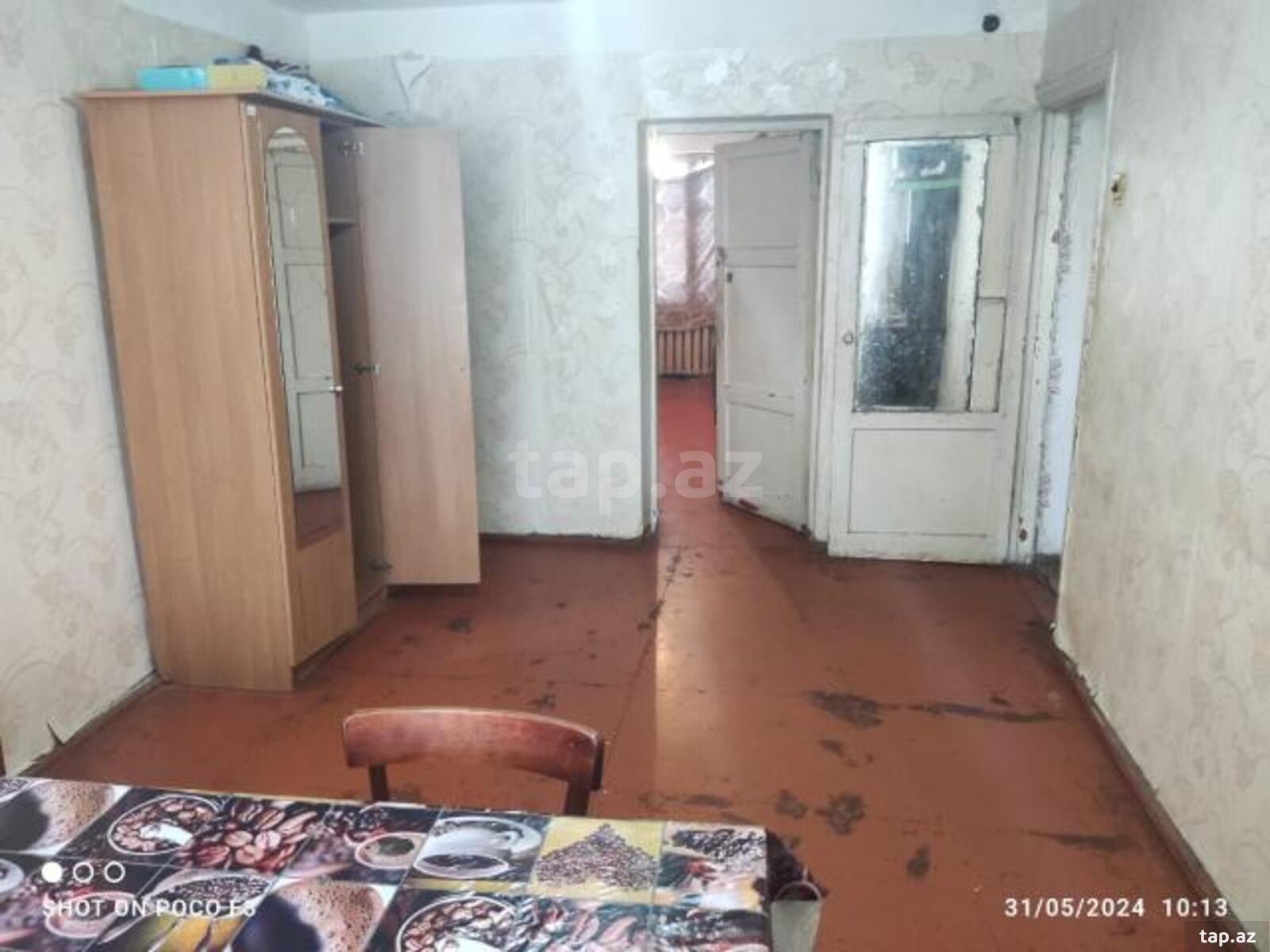 2-otaqlı mənzil kirayə verilir, İnşaatçılar m., 35 m² (15)