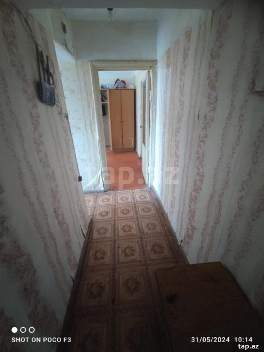 2-otaqlı mənzil kirayə verilir, İnşaatçılar m., 35 m² (17)