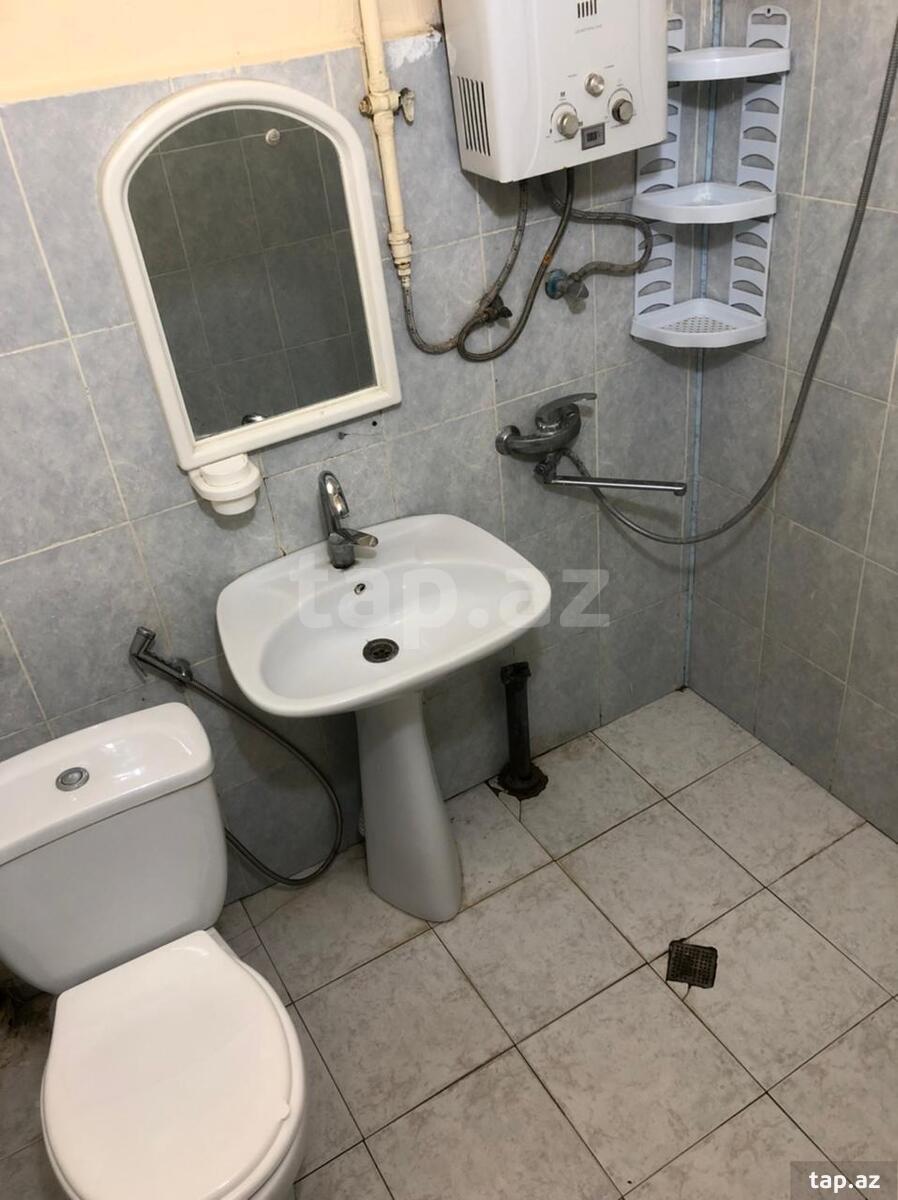 2-otaqlı mənzil kirayə verilir, İnşaatçılar m., 35 m² (5)