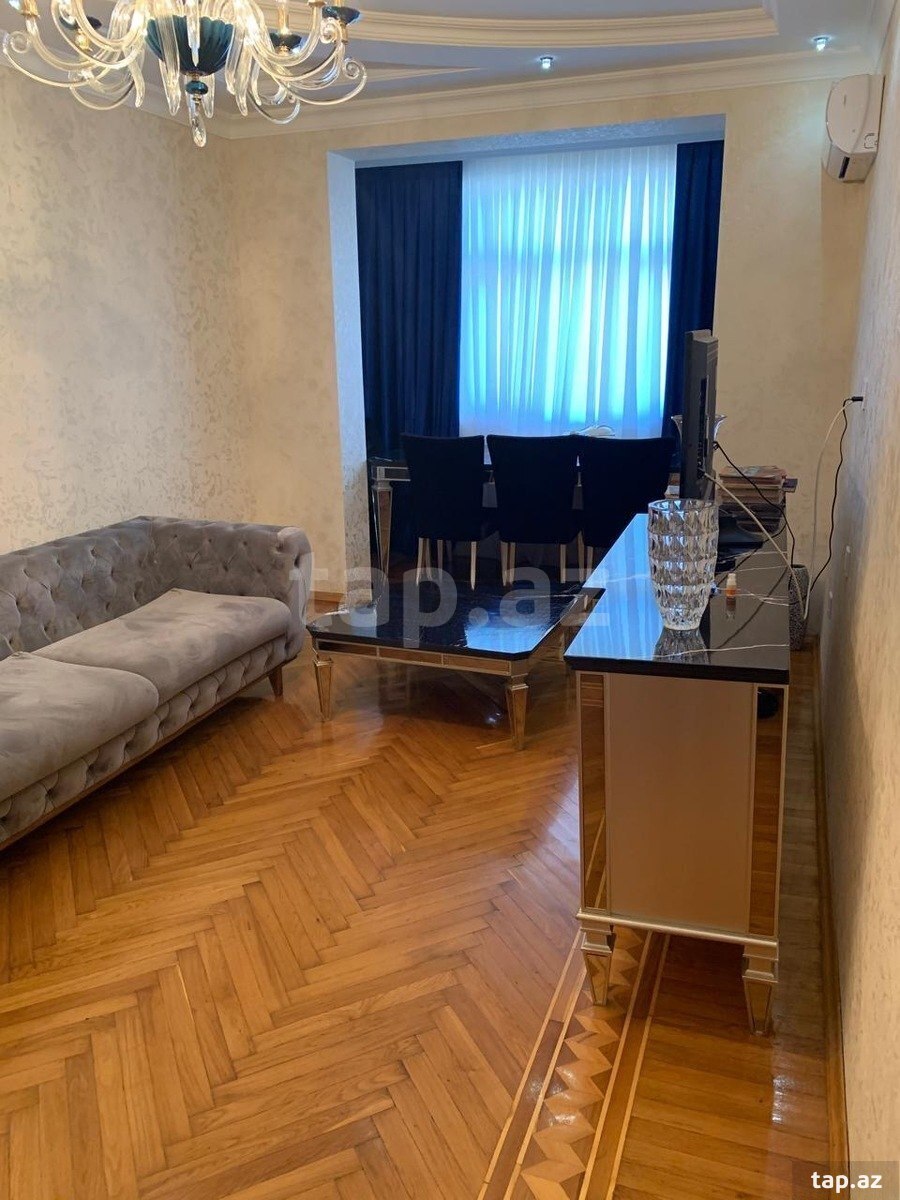 3-otaqlı mənzil, Nərimanov r., 90 m²