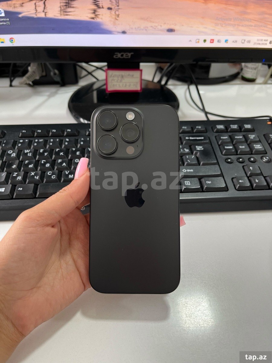 Apple iPhone 16 Pro Black Titanium 128GB/8GB
