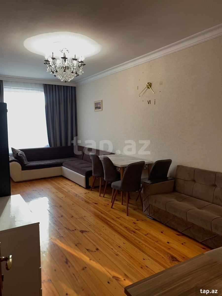 3-otaqlı yeni tikili kirayə verilir, Həzi Aslanov m., 80 m² (4)