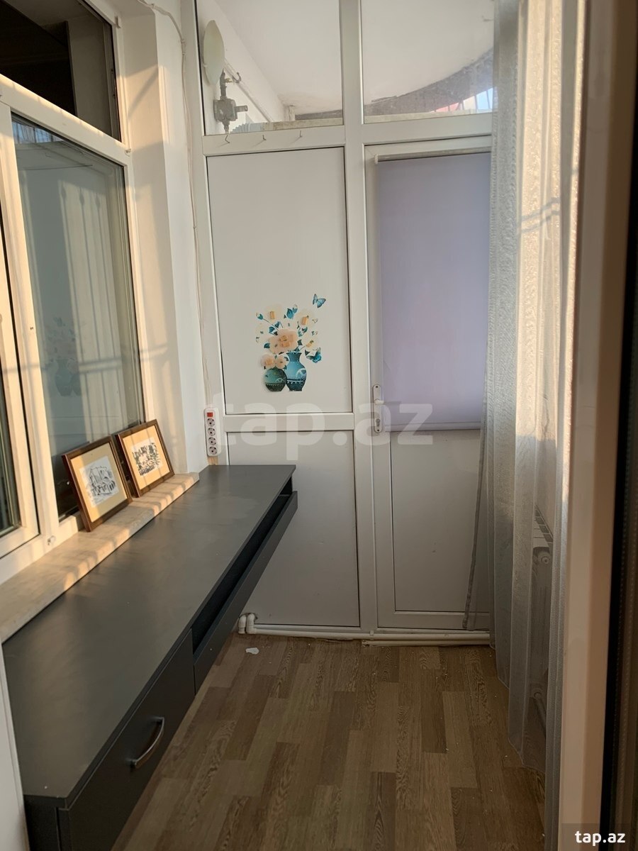 3-otaqlı yeni tikili kirayə verilir, Həzi Aslanov m., 80 m² (6)