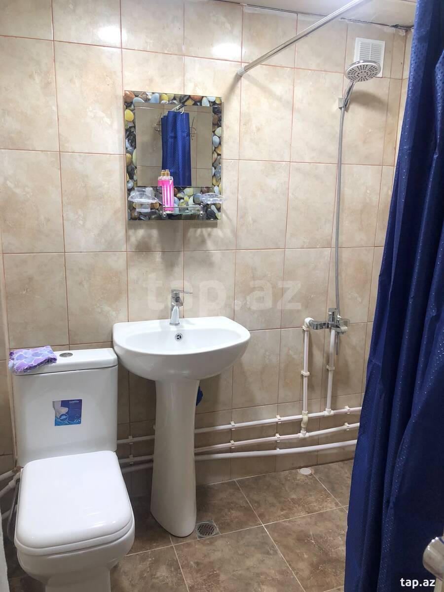 2-otaqlı mənzil kirayə verilir, Elmlər Akademiyası m., 55 m² (7)