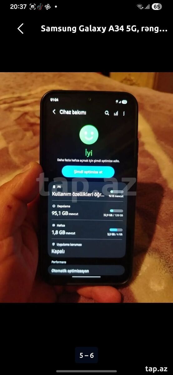 Samsung Galaxy A34 5G Awesome Graphite 128GB/6GB (2)