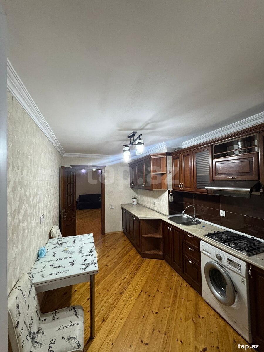 3-otaqlı yeni tikili kirayə verilir, N. Nərimanov r., 127 m² (5)
