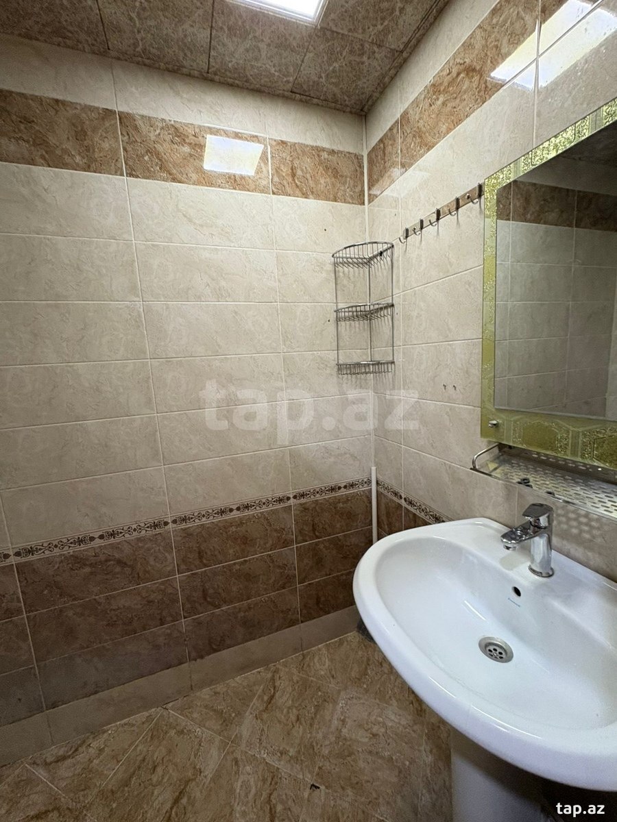 3-otaqlı yeni tikili kirayə verilir, Ə. Hüseynov küç., 120 m² (12)