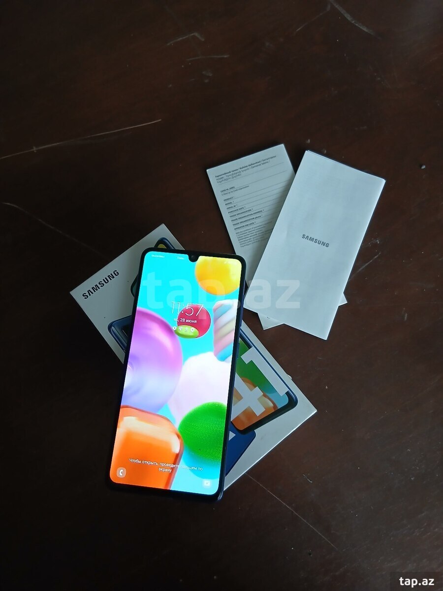 Samsung Galaxy A41 Prism Crush Blue 64GB/4GB (2)