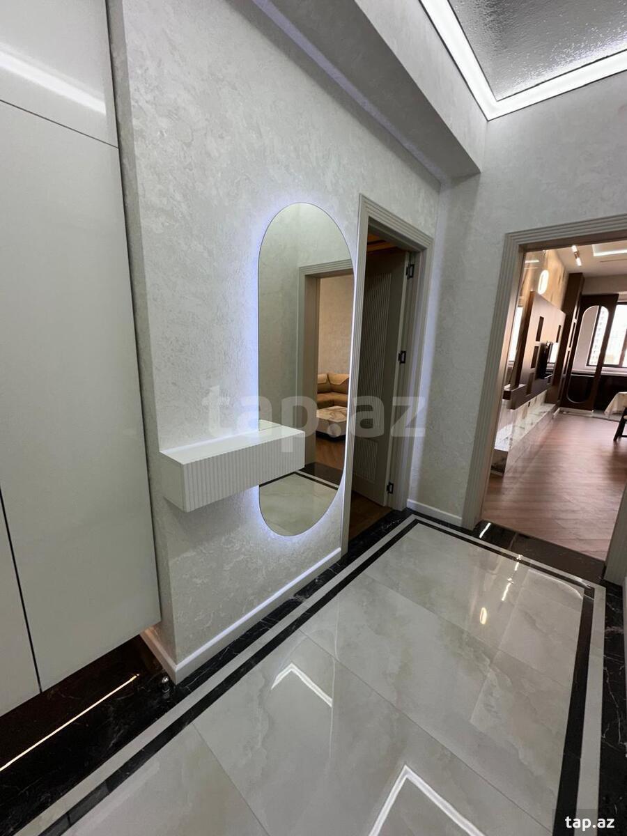 3-otaqlı yeni tikili kirayə verilir, Nərimanov r., 90 m² (2)
