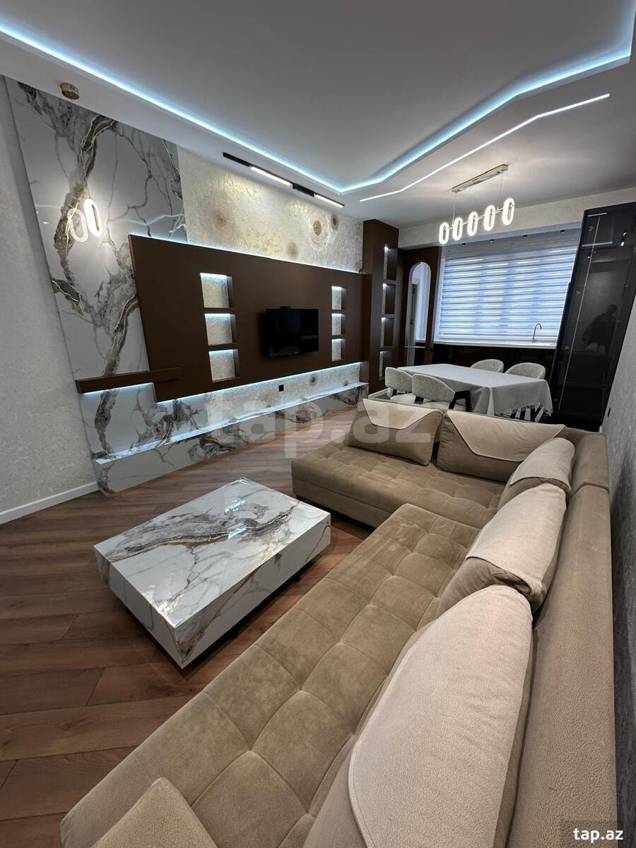 3-otaqlı yeni tikili kirayə verilir, Nərimanov r., 90 m² (3)