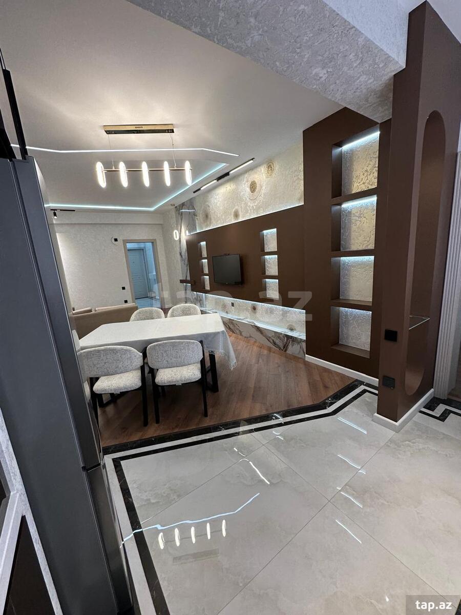 3-otaqlı yeni tikili kirayə verilir, Nərimanov r., 90 m² (4)