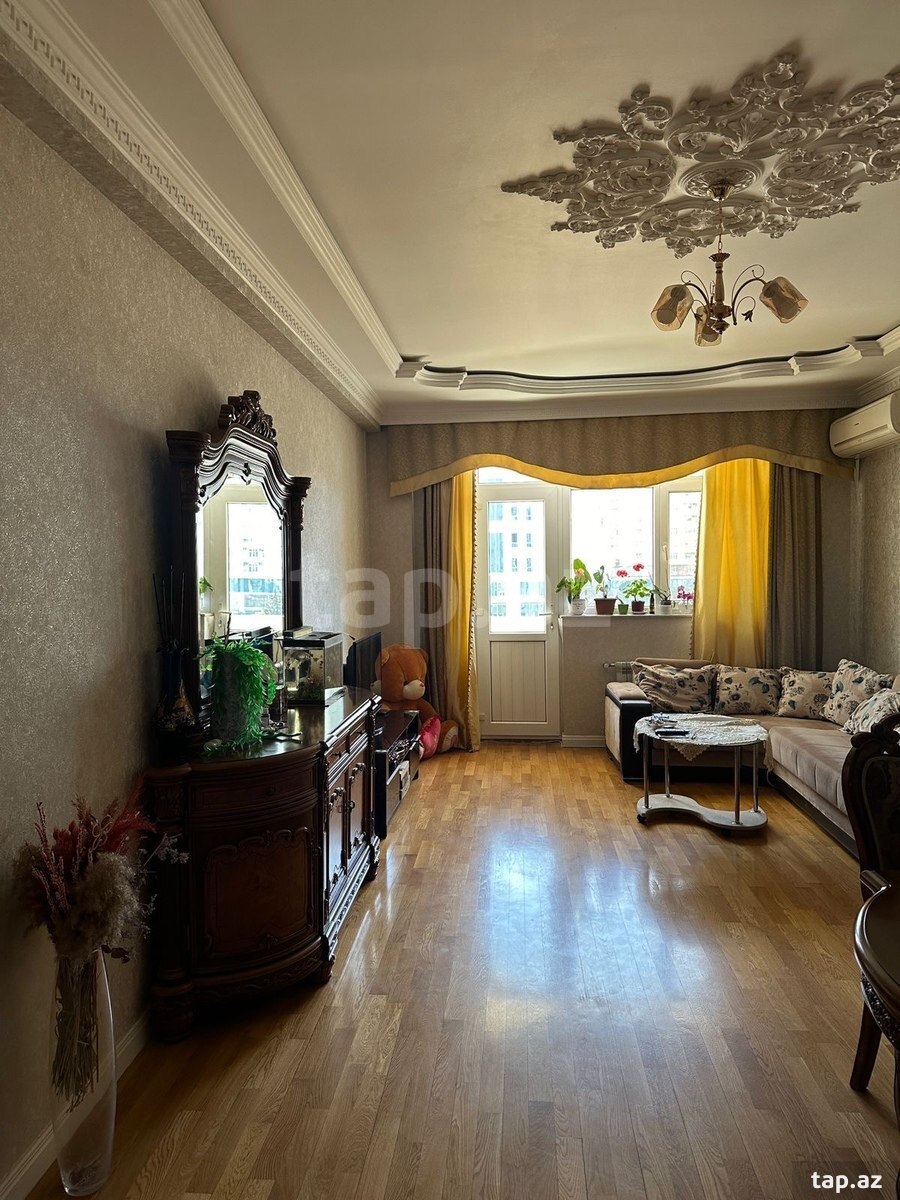 3-otaqlı yeni tikili kirayə verilir, Nəsimi r., 150 m² (4)