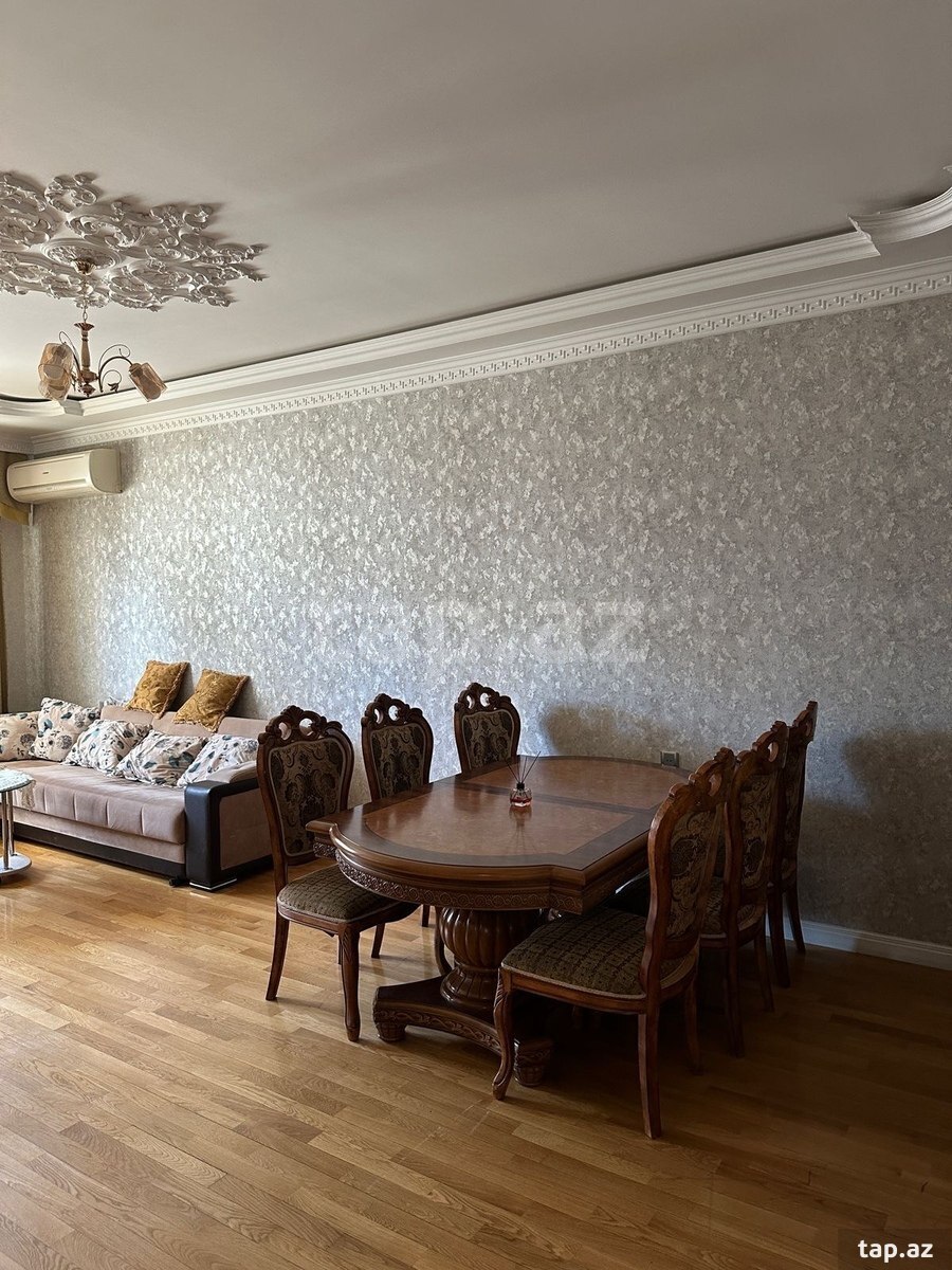 3-otaqlı yeni tikili kirayə verilir, Nəsimi r., 150 m² (5)