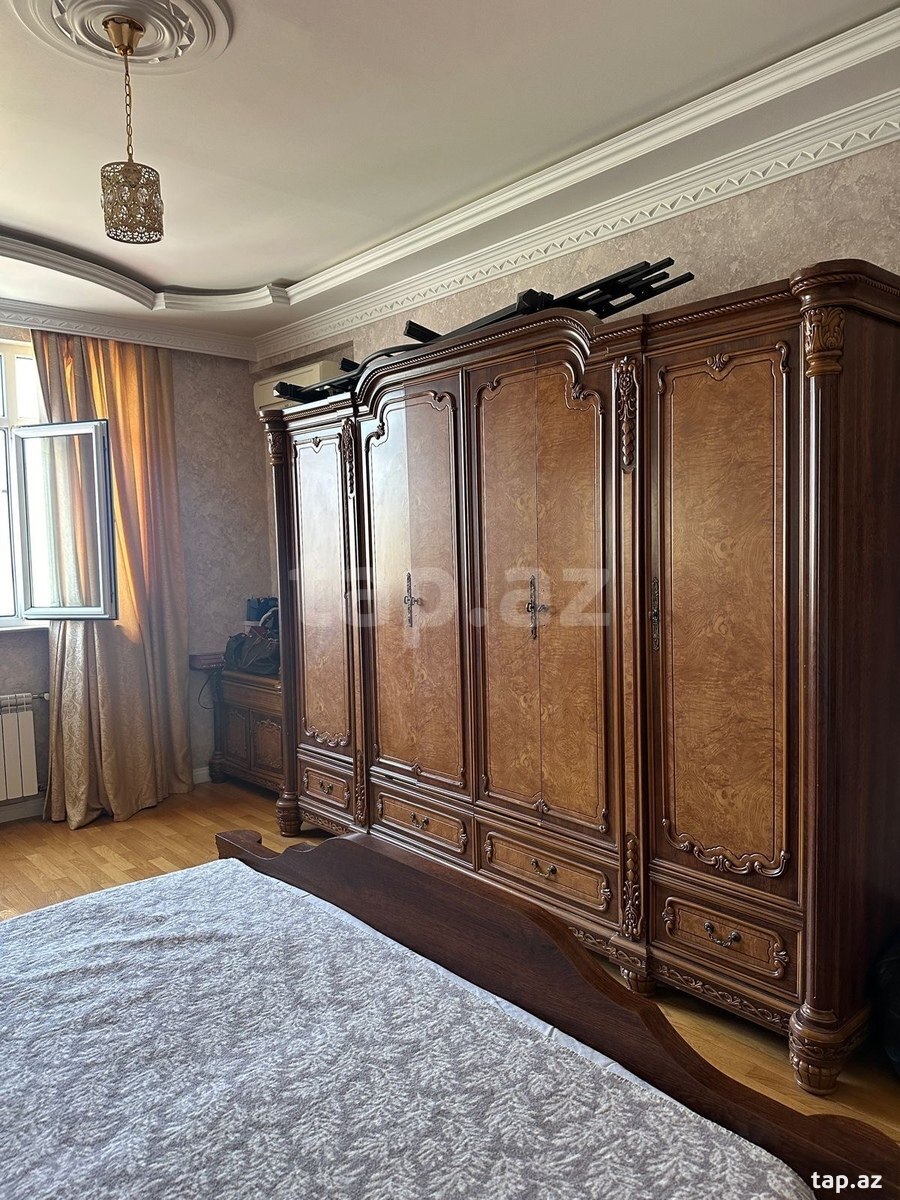 3-otaqlı yeni tikili kirayə verilir, Nəsimi r., 150 m² (8)
