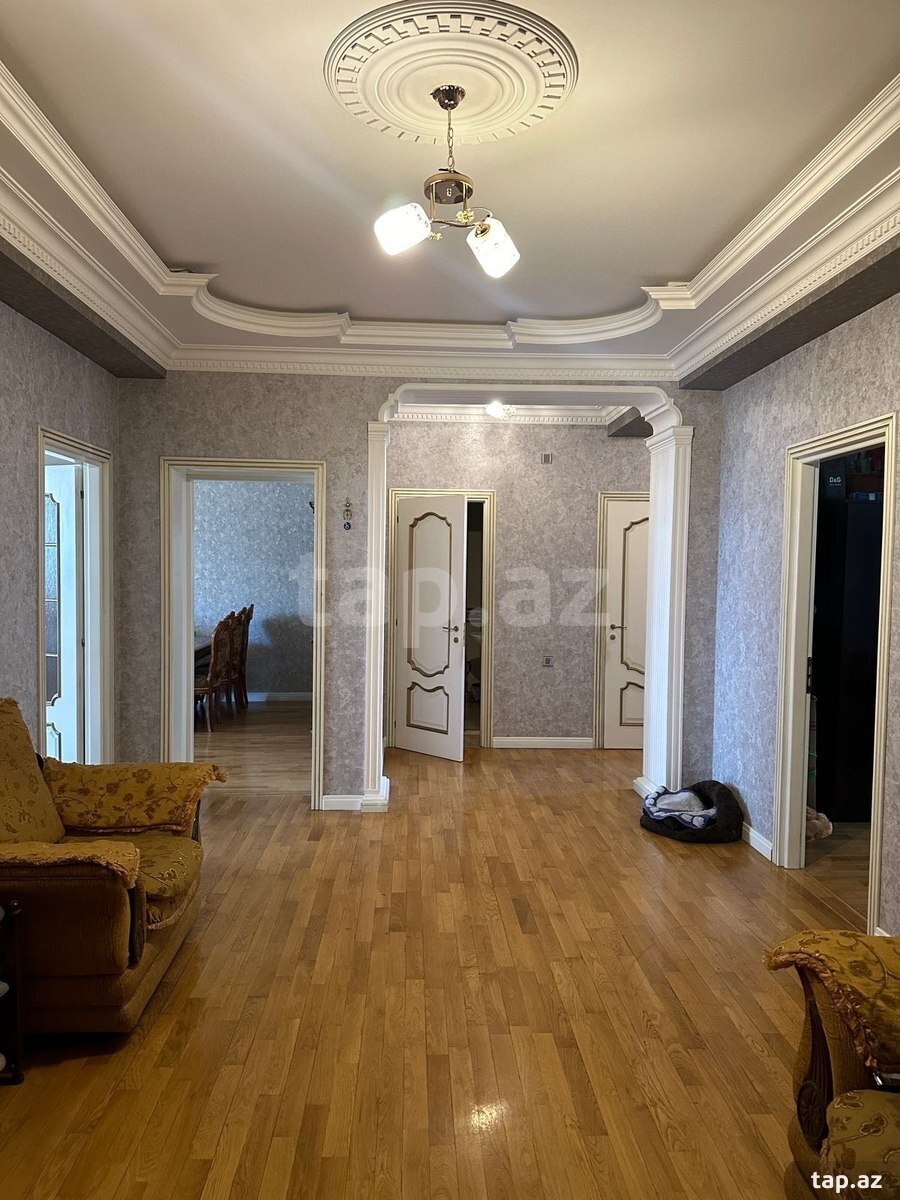 3-otaqlı yeni tikili kirayə verilir, Nəsimi r., 150 m²