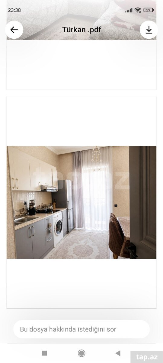 3-otaqlı yeni tikili kirayə verilir, Şuşa ş., 85 m² (6)