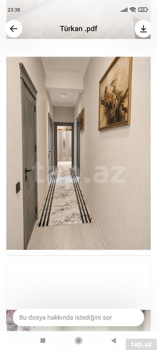 3-otaqlı yeni tikili kirayə verilir, Şuşa ş., 85 m² (7)