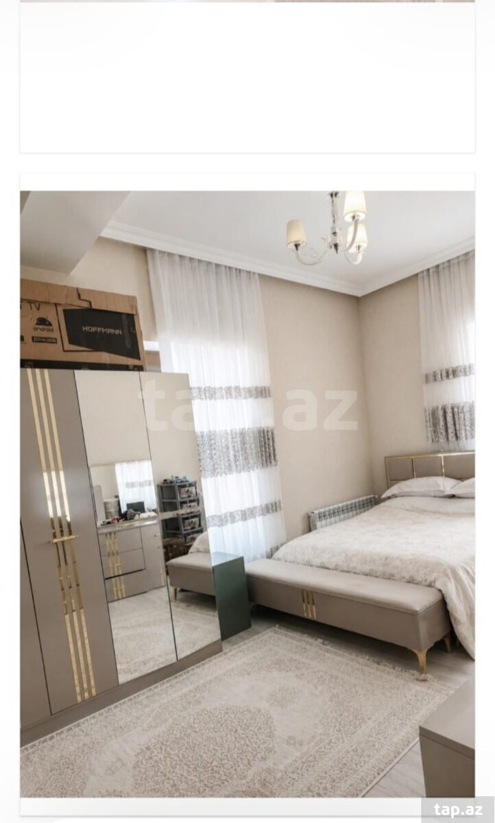 3-otaqlı yeni tikili kirayə verilir, Şuşa ş., 85 m² (5)