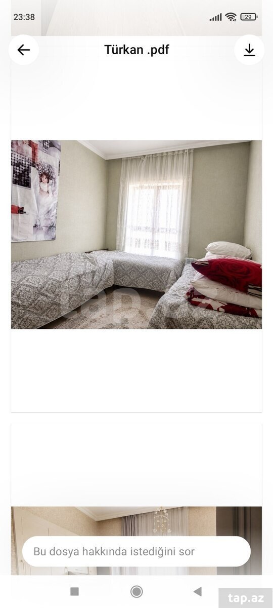 3-otaqlı yeni tikili kirayə verilir, Şuşa ş., 85 m² (8)