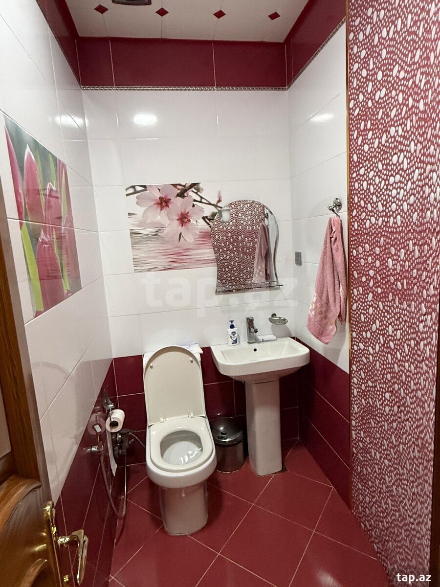 4-otaqlı yeni tikili, Q.Qarayev m., 154 m² (14)