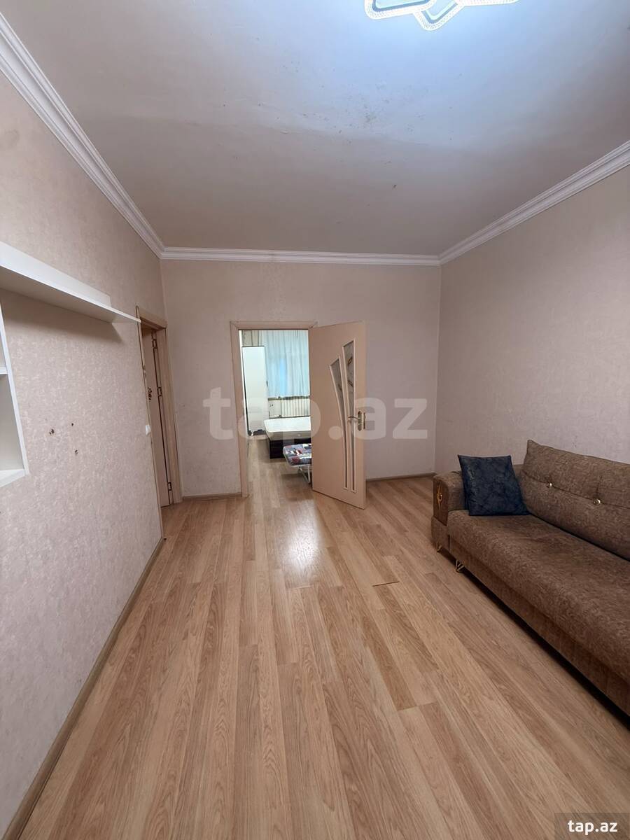 2-otaqlı mənzil kirayə verilir, Nəsimi m., 60 m² (4)