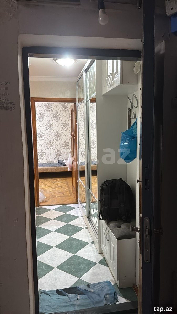 2-otaqlı mənzil kirayə verilir, N.Nərimanov r., 51 m²