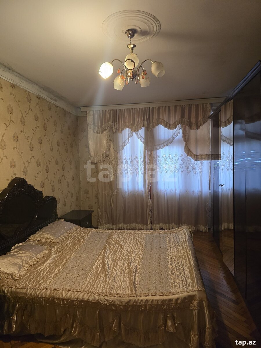 3-otaqlı mənzil kirayə verilir, Nərimanov r., 60 m² (5)